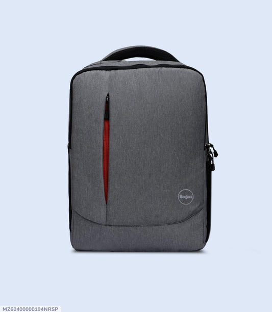 Stylish Laptop bagpack with Red Zippers