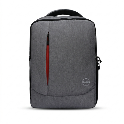 Stylish Laptop bagpack with Red Zippers