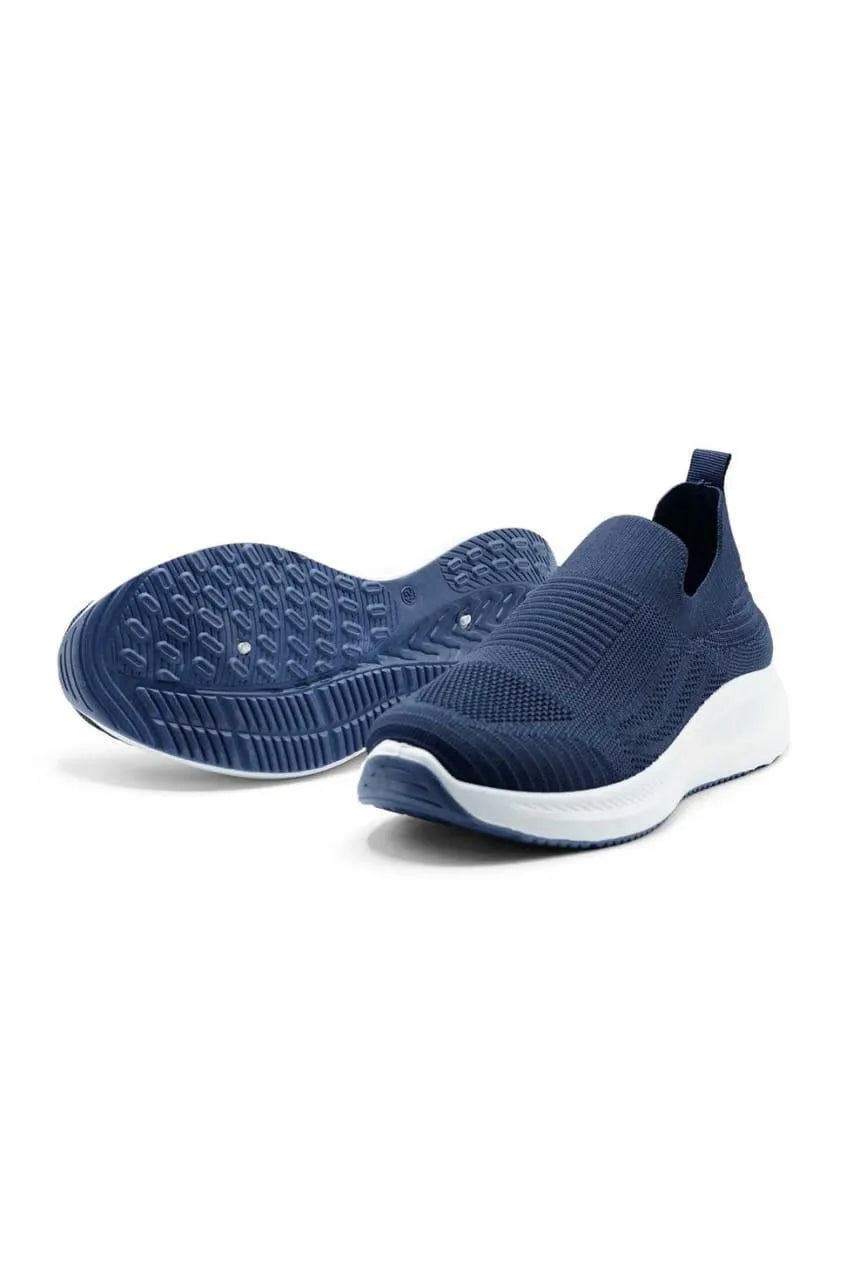 Men's Blue Walking Lightweight Shoes Branded
