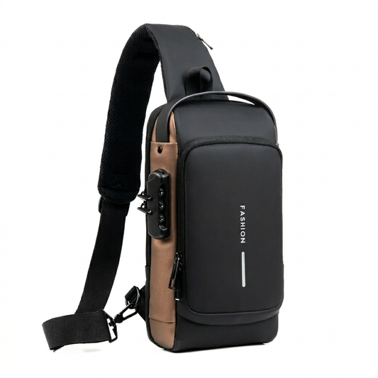 Men's Stylish Waterproof Crossbody bag with Multiple Compartments