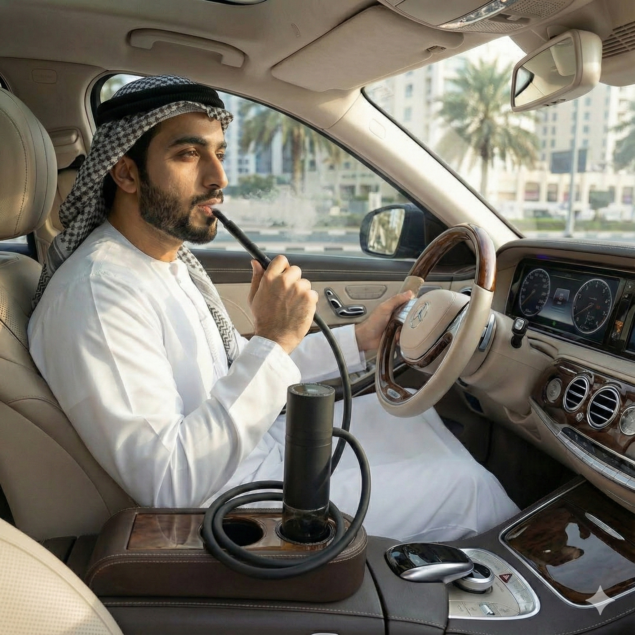 Car Hookah - شيشة السيارة