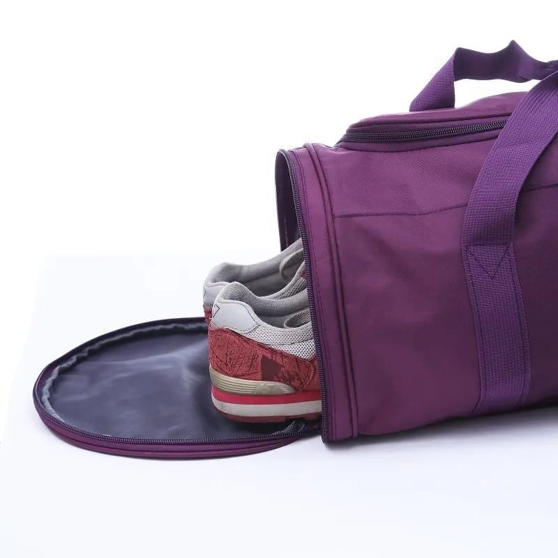 Waterproof duffle bag lifestyle view