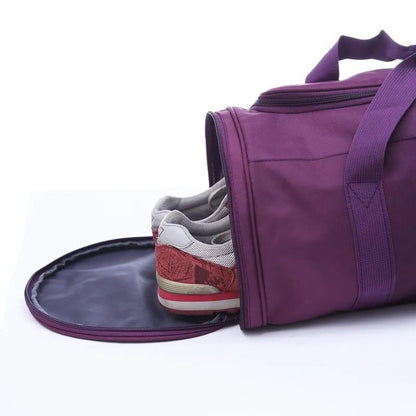 Waterproof duffle bag lifestyle view